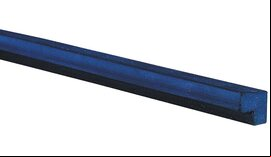 1/2 inch L-shape Billiard cushion rubber (Set of 6 x 42 inch lengths)