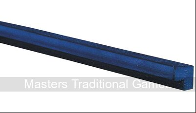 1/2 inch L-shape Billiard cushion rubber (Set of 6 x 42 inch lengths)