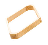 9 Ball Pool Rack - wooden, for 2 inch balls