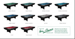 Dynamic II American Style Slate Bed Pool Table - 7ft or 9ft