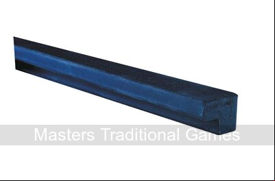 Hainsworth 5/8 inch Northern Championship L-shaped rubber for Bar Billiards & smaller Pool / Snooker Tables (3 x 6 feet lengths)