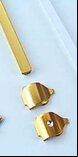 Scoreboard runner - solid brass rail (32 inches - must be cut to size)