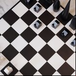 Skyline Chess London Chess Set - Acrylic Set with Folding Card Board