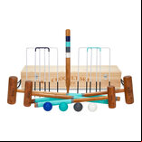 Uber Games Family Croquet Set in a wooden box