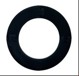 Bull's Darts 4-Piece Dartboard Surround (Black, Jigsaw Design)