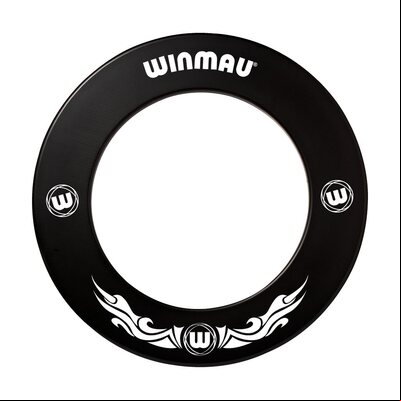 Winmau One-Piece Dartboard Surround - Black Xtreme