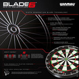 Winmau Blade 6 Bristle Dartboard