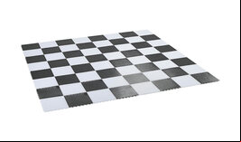 Garden Games Giant Lawn-Friendly Chequerboard