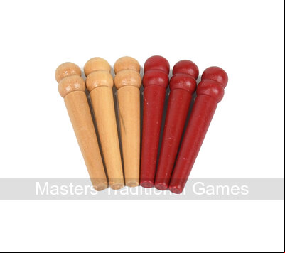 Crisloid Large Wooden Cribbage Pegs