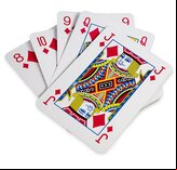 Giant A4 Size Playing Cards