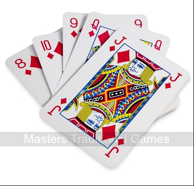 Giant A4 Size Playing Cards