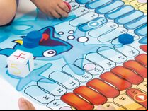 Giant Ludo Game with Large 1 Metre Floor Mat