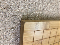 19 X 19 Folding Bamboo Go Board