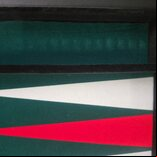 Philos 18.5-inch Backgammon Set in Black Case with Green Felt Surface