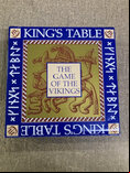 Tablut, Viking Tafl Game with Wooden Cabinet Board & Painted Pieces