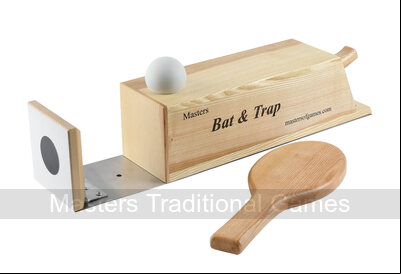 Full Size League standard Ash Bat and Trap Starter set (Bat, Trap, 2 balls)
