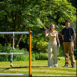 Uber Games Executive Ladder Golf (with Rubberwood frame) - Hard or Soft Bolas