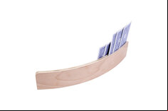 Double Wooden Card Holders - 35cm