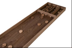 Engelhart Sjoelbak Walnut Dutch Shuffleboard
