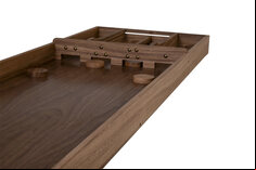 Engelhart Sjoelbak Walnut Dutch Shuffleboard