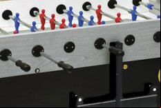 Garlando Silver Olympic Football Table (Glass top, Coin-op)
