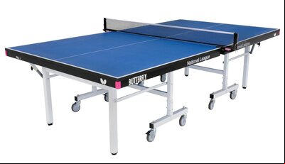 Butterfly National League 25 Table Tennis Table - Blue