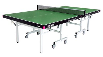 Butterfly National League 25 Table Tennis Table - Green