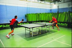 Butterfly Space Saver 25 Rollaway Table Tennis Table