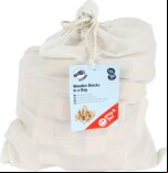 Natural Wooden Building Blocks (100 pieces)