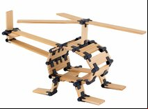 TomTecT 190 Wooden Construction Kit (190 pieces)
